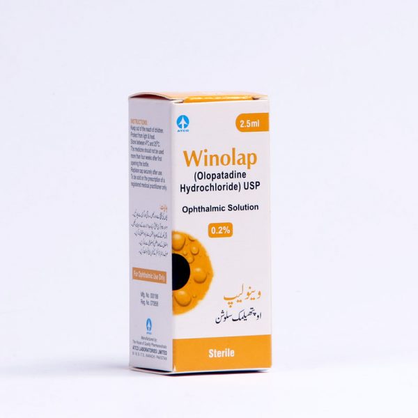 Winolap 0.20% Eye Drops 2.5 ml