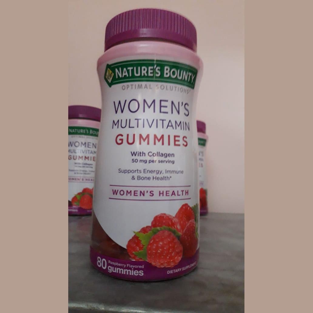 women’s multivitamin gummies with collagen 50mg Imported