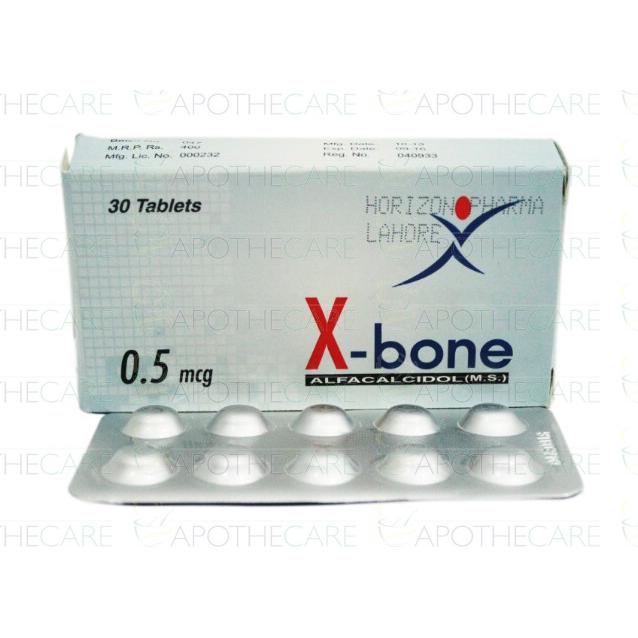 X-BONE 0.5mg Tablet 3x10s