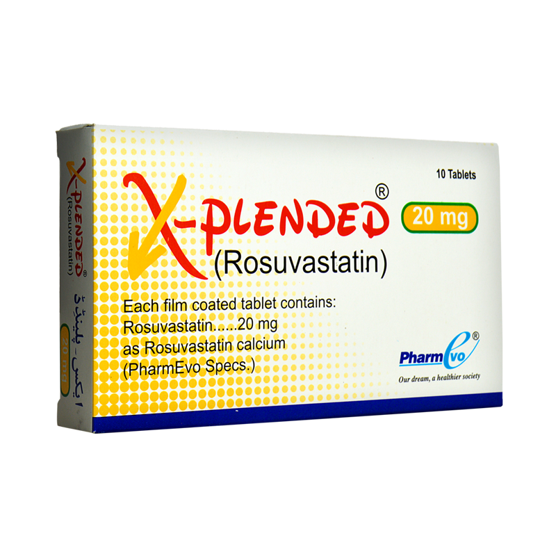 X-plended tablet 20 mg 10’s