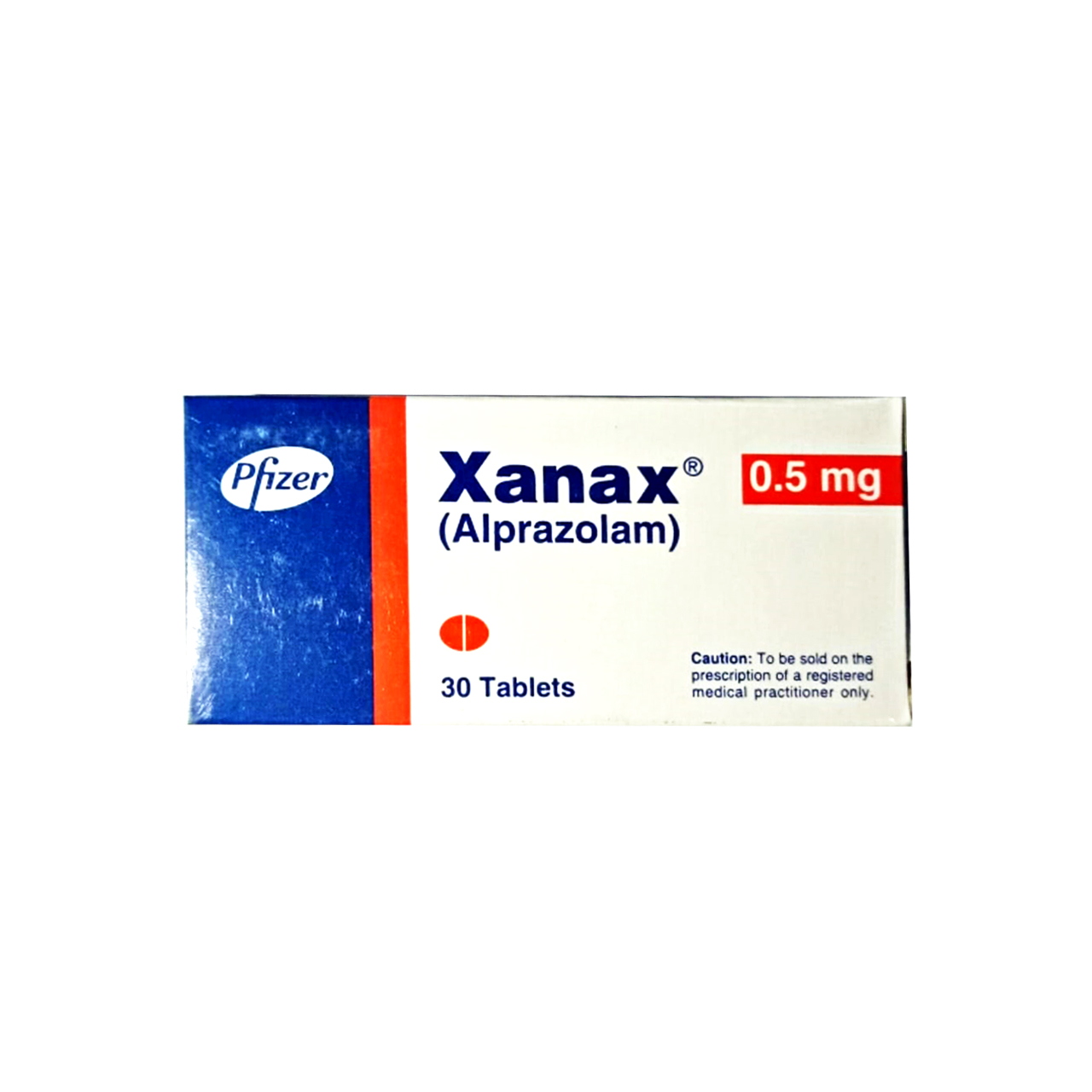 Xanax tablet 0.5 mg 3×10’s(Alprazolam)