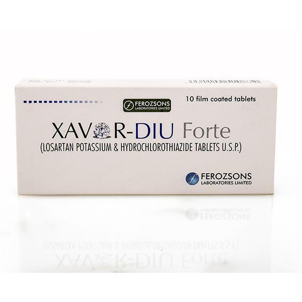 Xavor DIU tablet Forte 100/25 mg 10’s