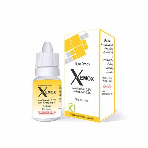 Xemox 0.50% Eye Drops 5 ml