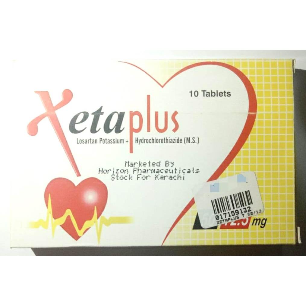 Xeta Plus tablet 50/12.5 mg 10’s