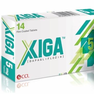 Xiga tablet 5 mg 2×7’s