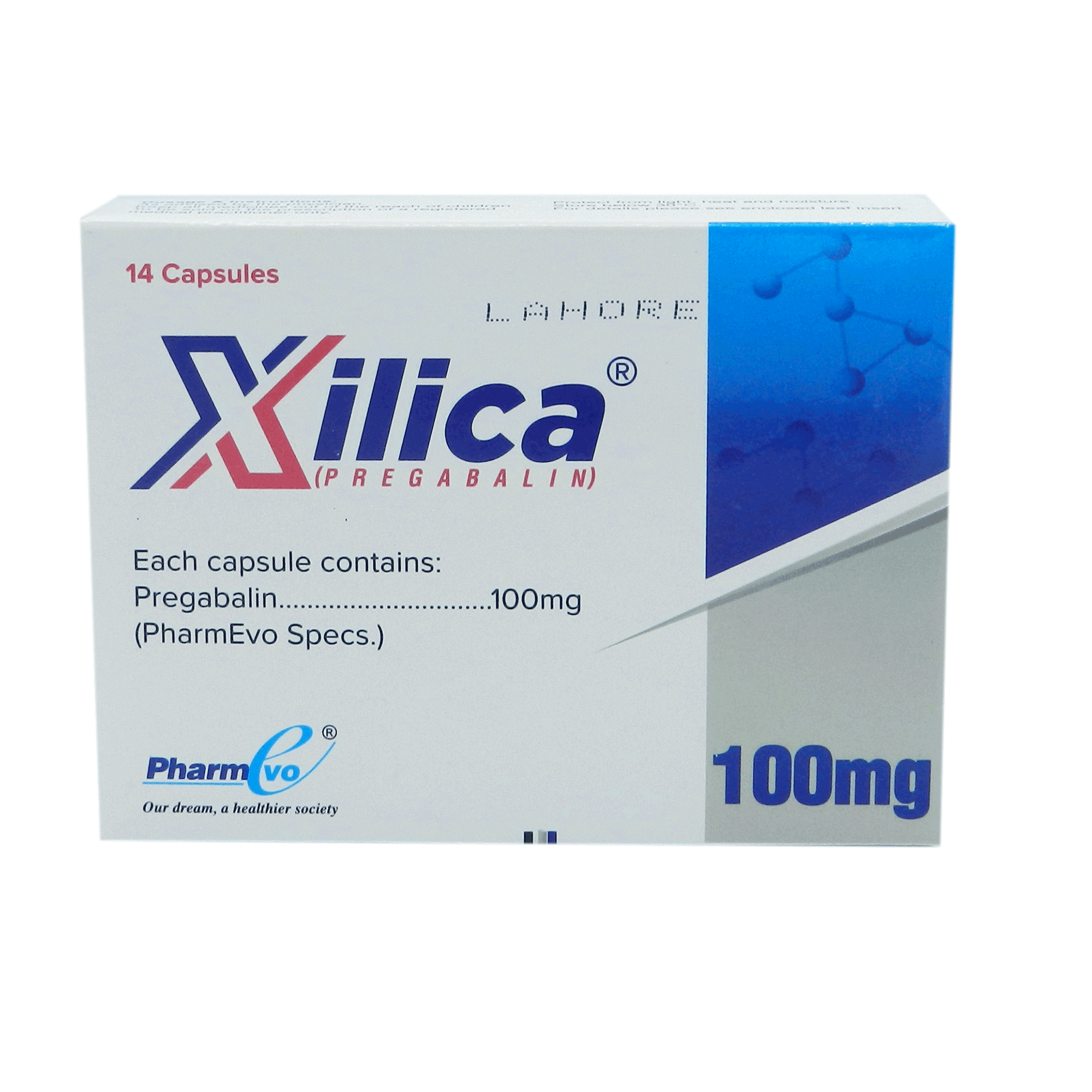 Xilica capsule 100 mg 14’s