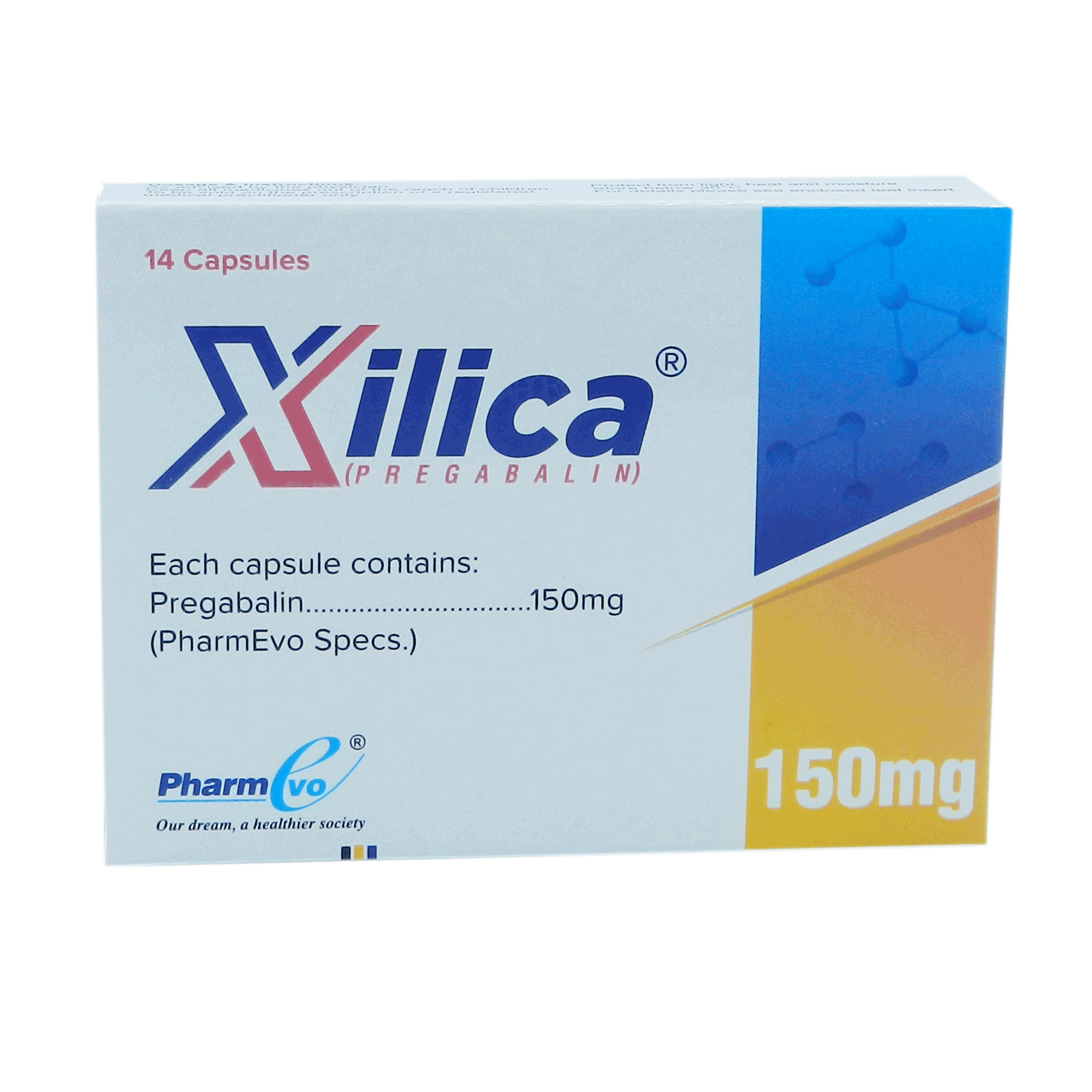 Xilica capsule 150 mg 14’s