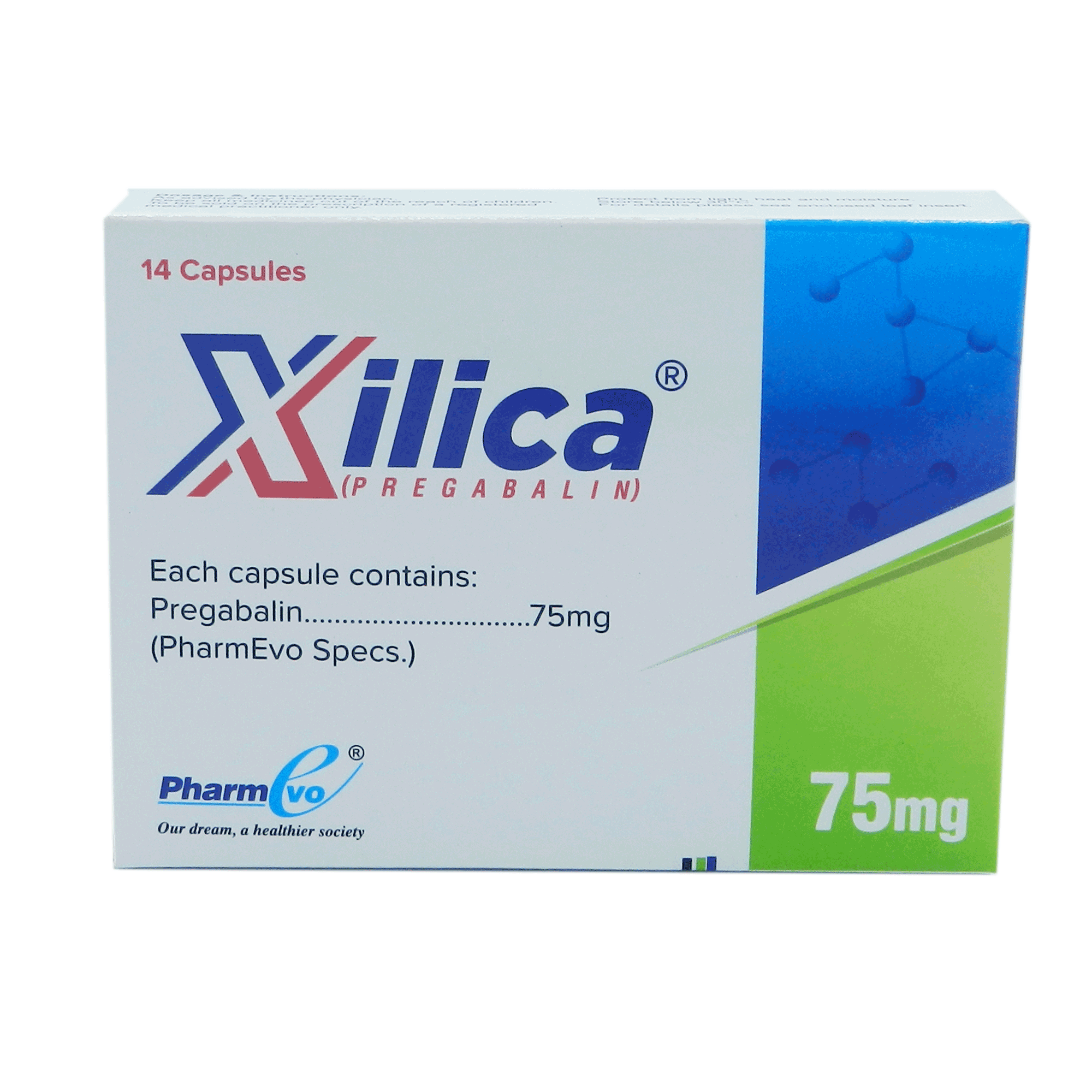 Xilica capsule 75 mg 14’s