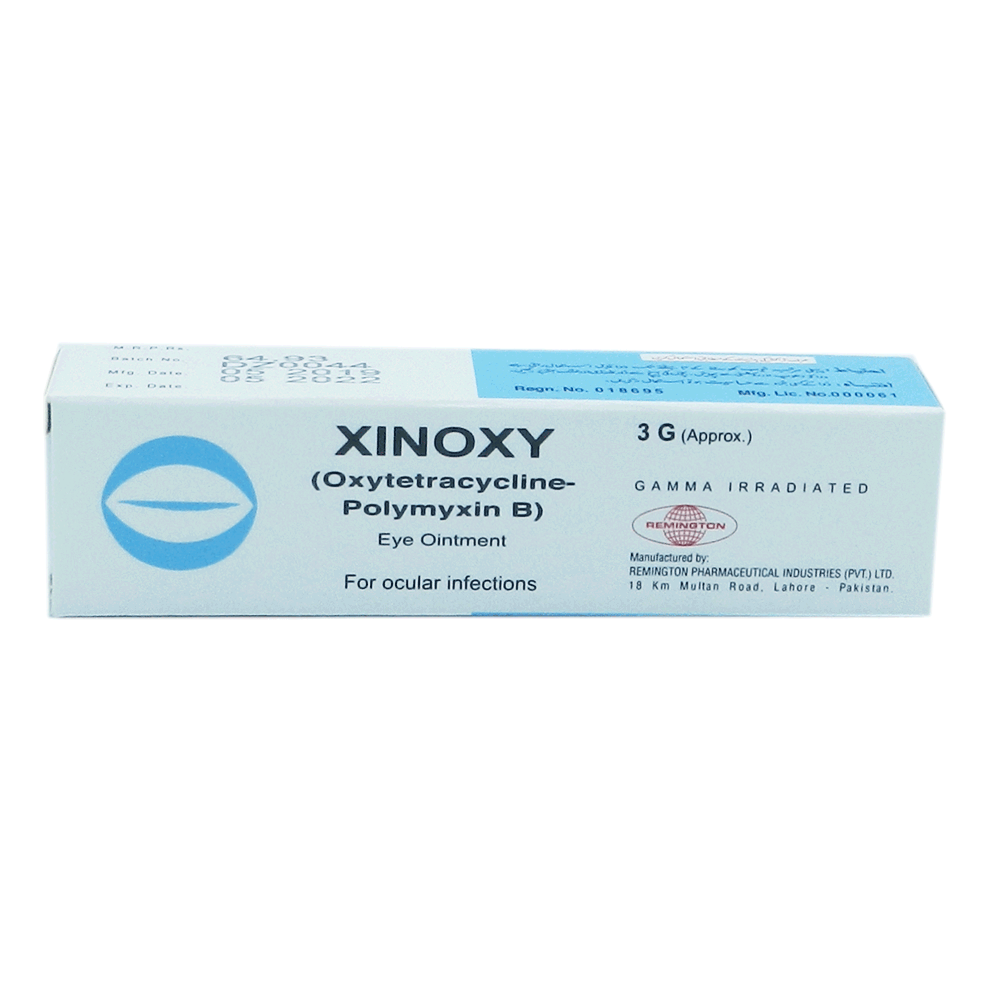 Xinoxy Eye Oint 3 gm