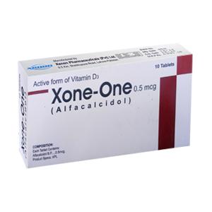 Xone-one tablet 0.5 mcg 10’s