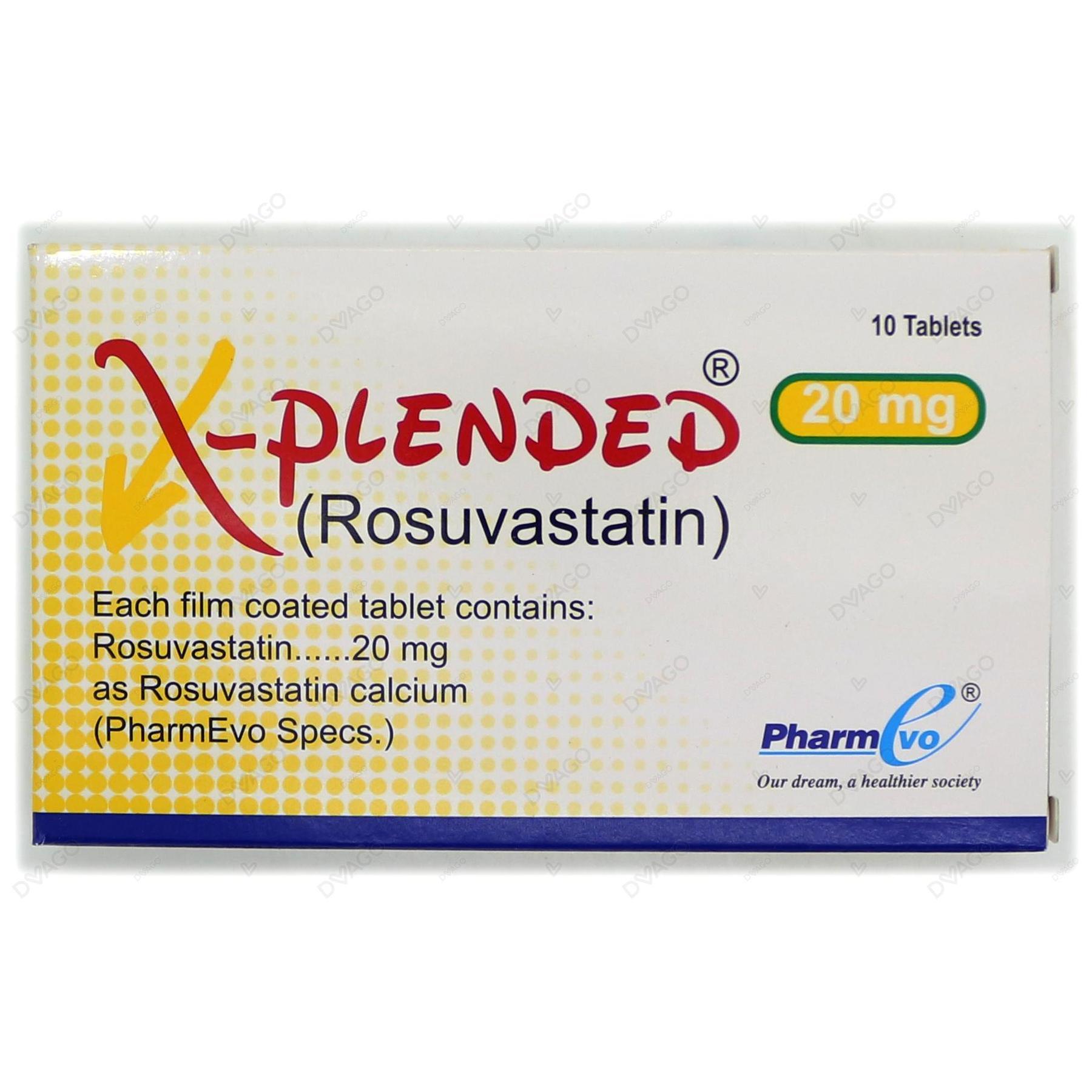 XPLENDED TABLET 20MG