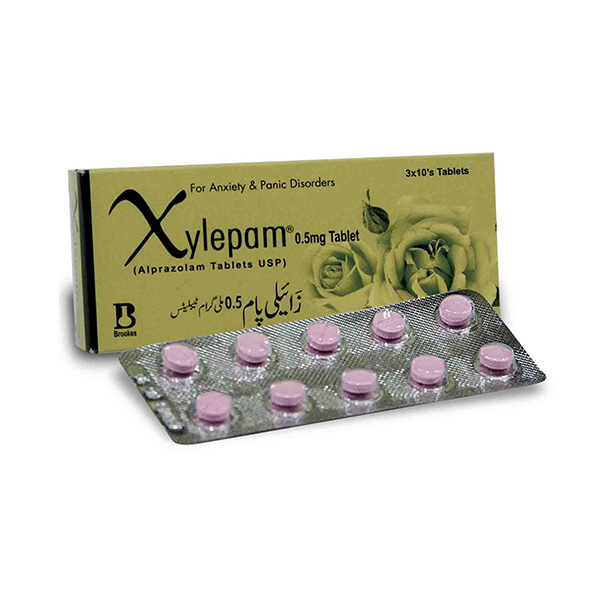 Xylepam tablet 0.5 mg 3×10’s(Alprazolam)
