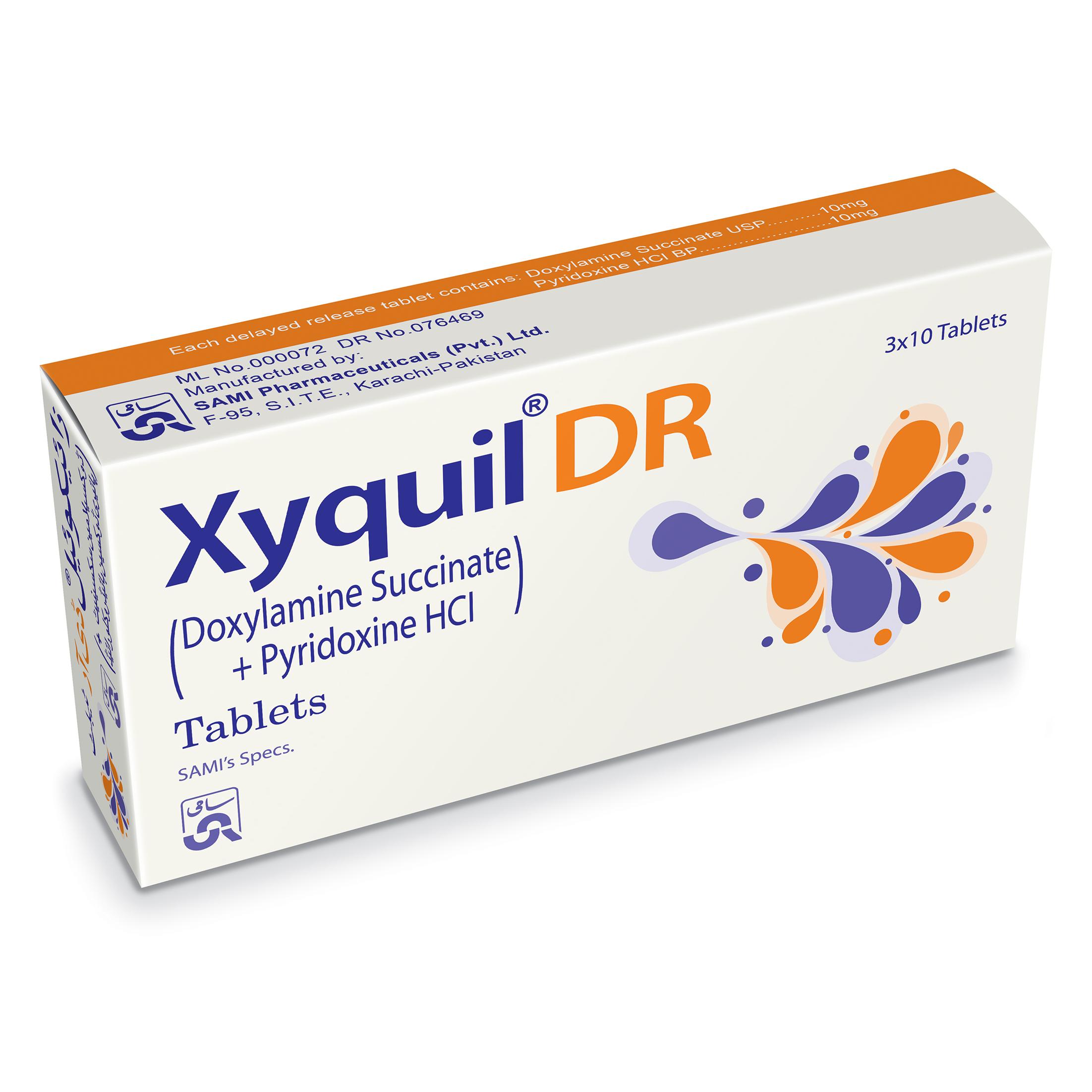 Xyquil DR tablet 10/10 mg 30’s