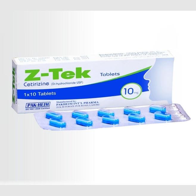 Z-TEK 10mg Tablet 10s
