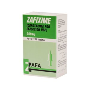 Zafixime Injection 250 mg 1 Vial