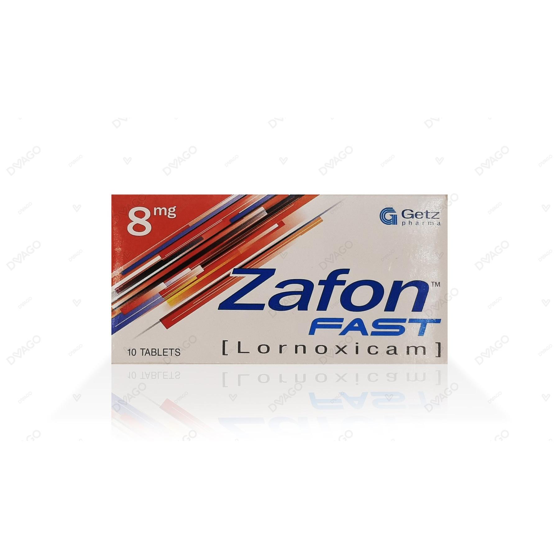 Zafon Fast tablet 8 mg 10’s