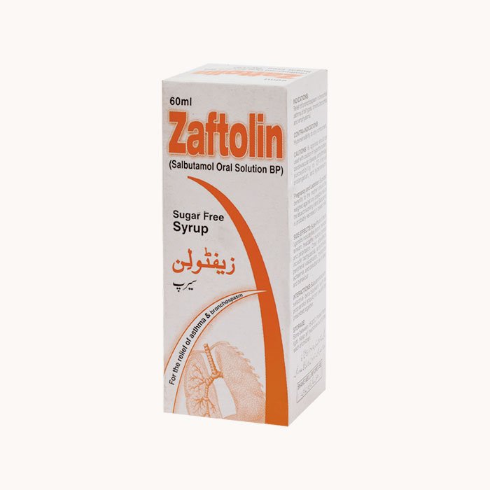 Zaftolin syrup 2 mg/5 mL 60 mL