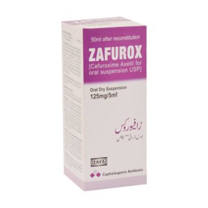 Zafurox suspension 125 mg 50 mL
