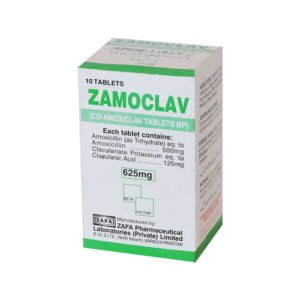 Zamoclav tablet 625 mg 10’s