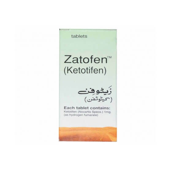 Zatofen tablet 1 mg 30’s
