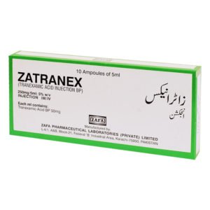 Zatranex Injection 250 mg 10 Ampx5 mL