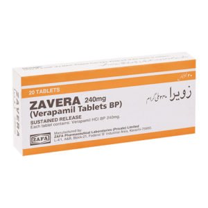 Zavera tablet SR 240 mg 20’s