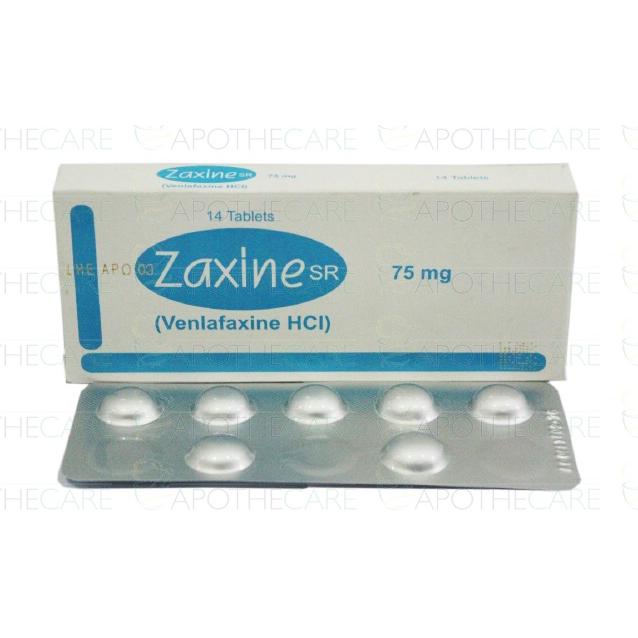 ZAXINE 75mg Tablet SR 14s