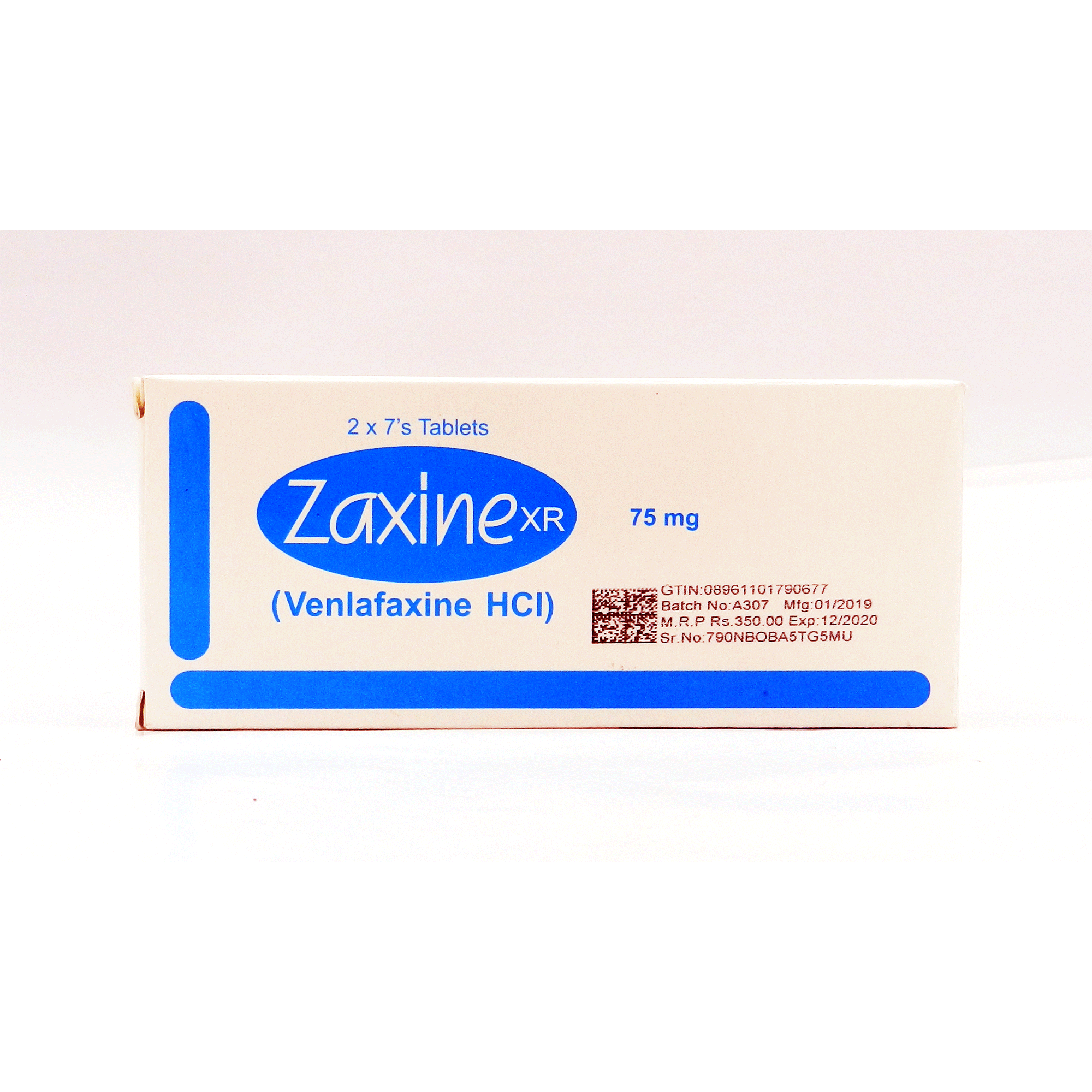 Zaxine tablet XR 75 mg 14’s