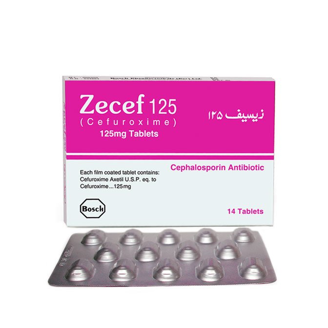 Zecef tablet 125 mg 14’s