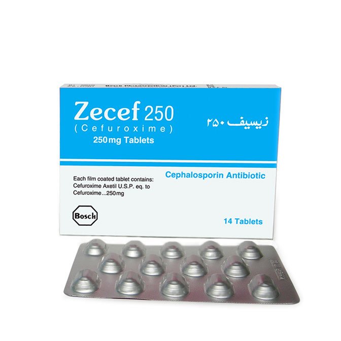 Zecef tablet 250 mg 14’s