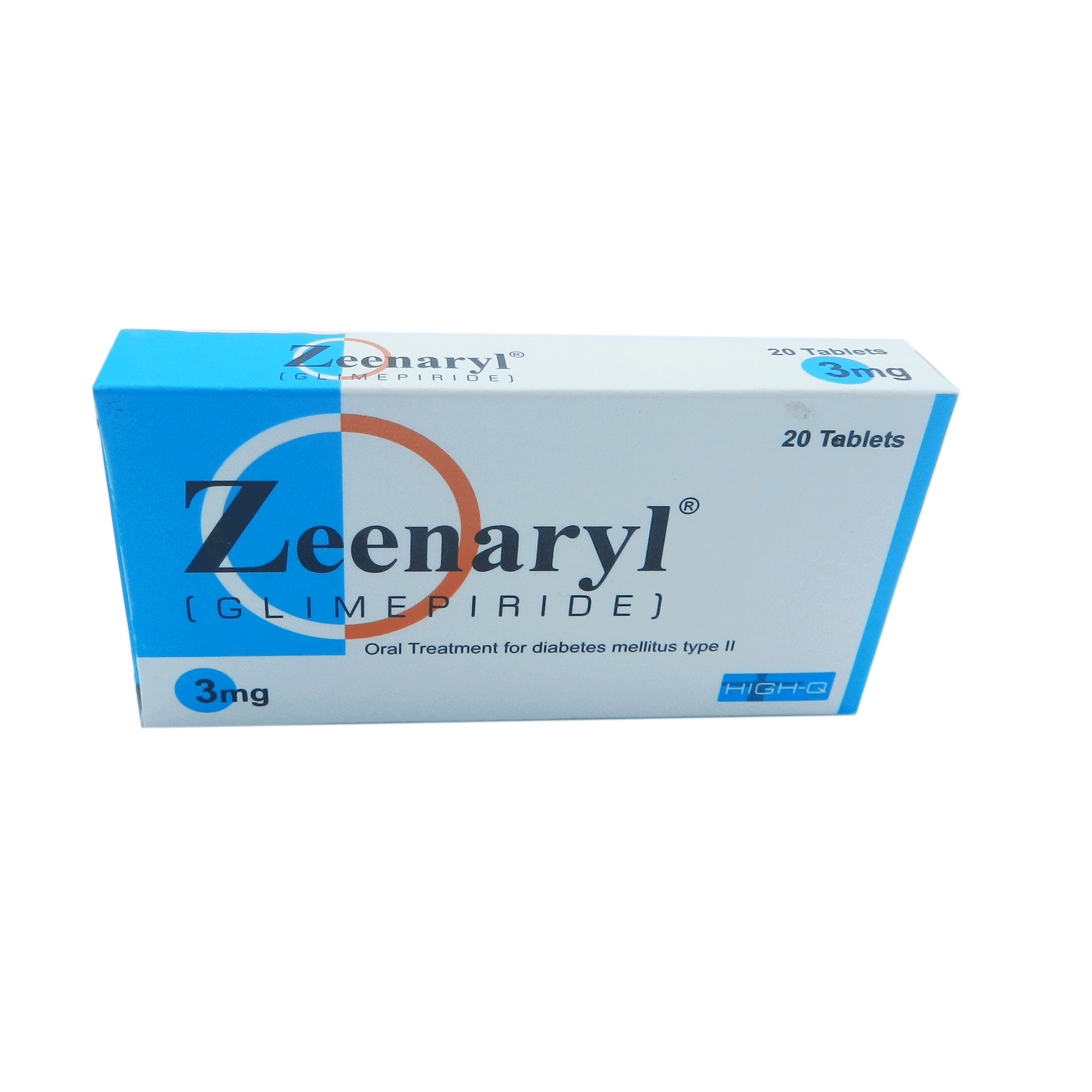 Zeenaryl tablet 3 mg 2×10’s