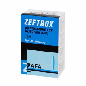 Zeftrox Injection IM 1 gm 1 Vial