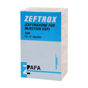 Zeftrox Injection IV 1 gm 1 Vial