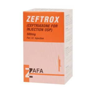 Zeftrox Injection IV 500 mg 1 Vial