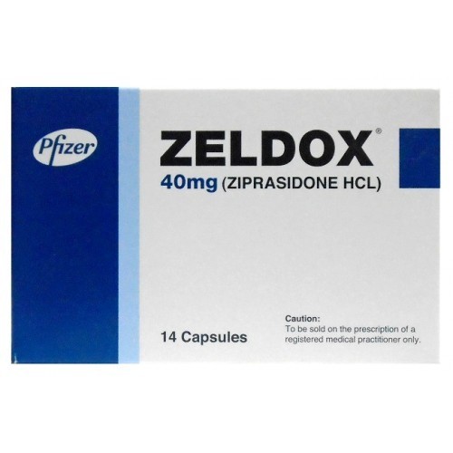 Zeldox capsule 40 mg 14’s