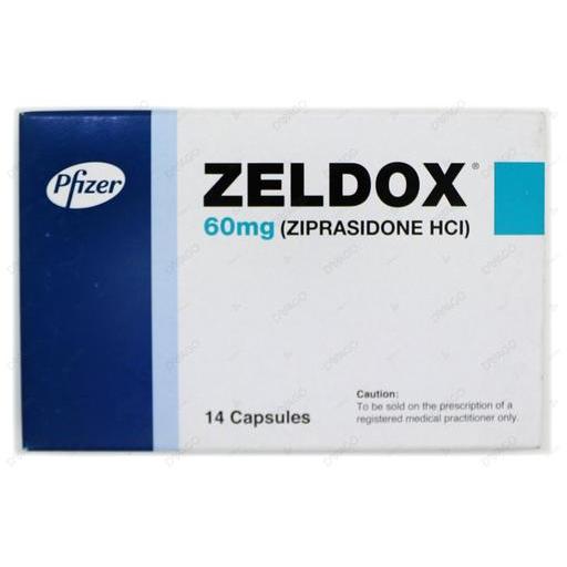 Zeldox capsule 60 mg 14’s