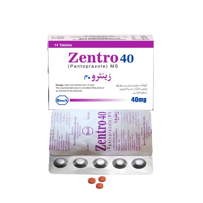 Zentro tablet 40 mg 14’s