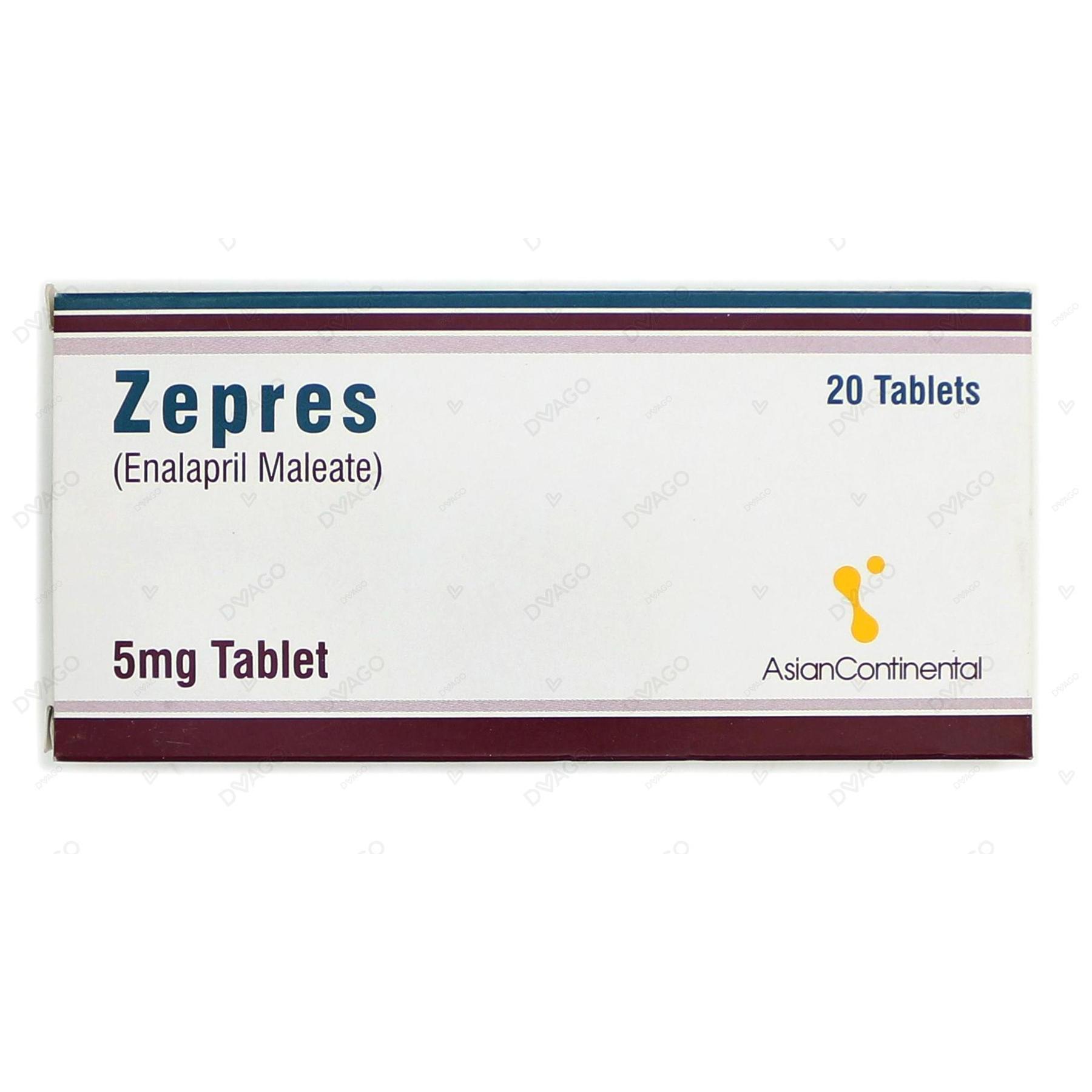Zepres tablet 5 mg 2×10’s