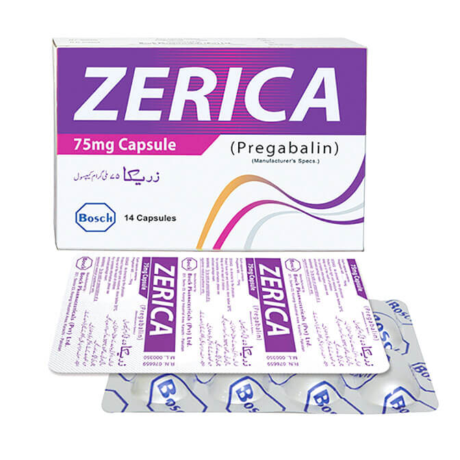 Zerica capsule 75 mg 14’s
