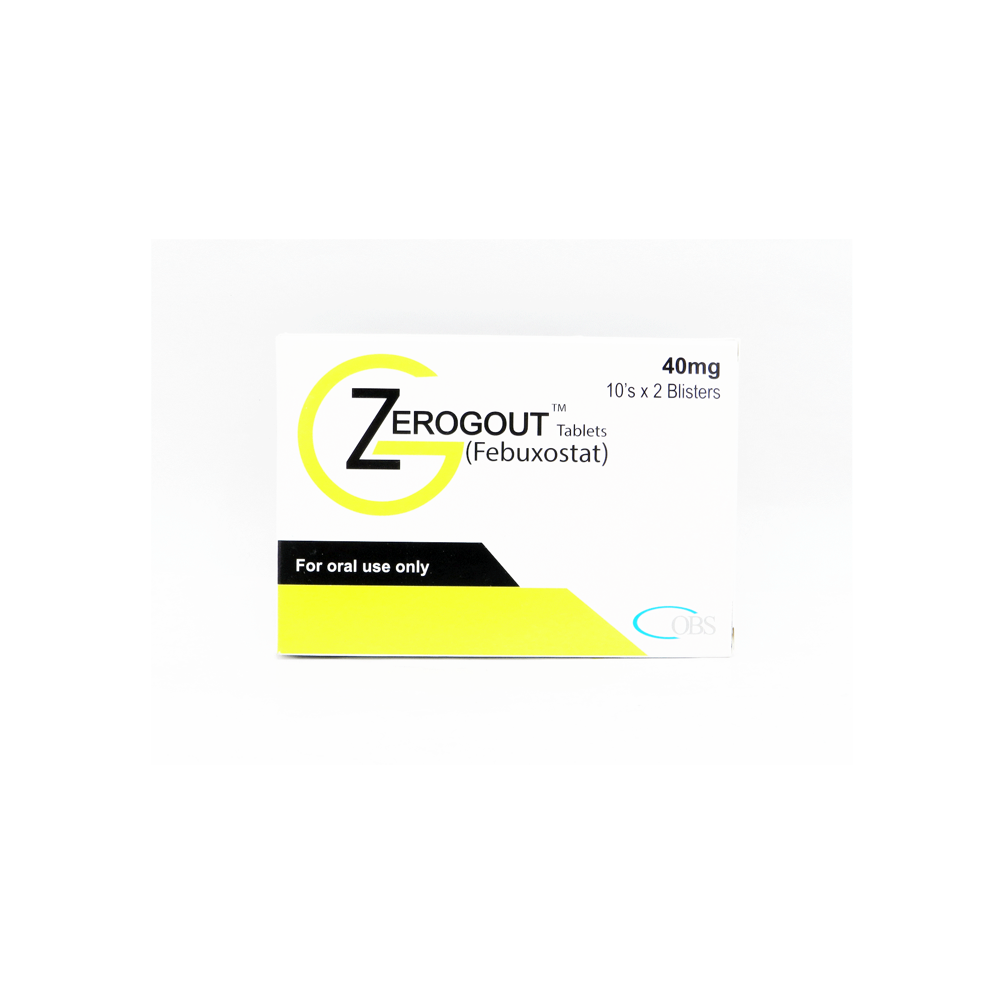 Zerogout tablet 40 mg 20’s