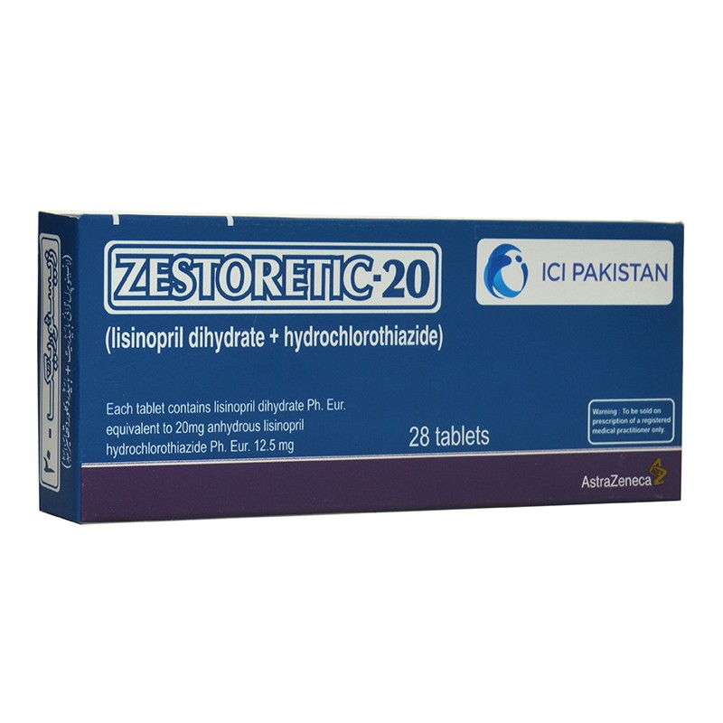 ZESTORETIC 20 12.5mg Tablet 28s