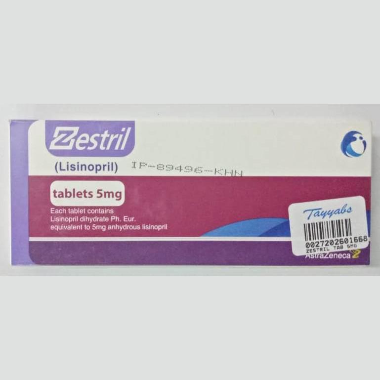 Zestril tablet 5 mg 14’s