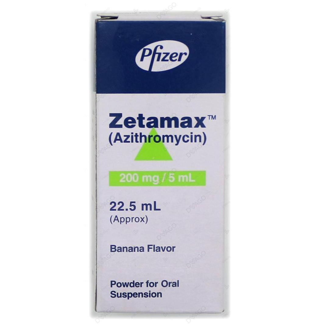 Zetamax suspension Dry 200 mg 22.5 mL
