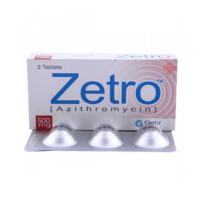 ZETRO 500mg Tablet 1x3s
