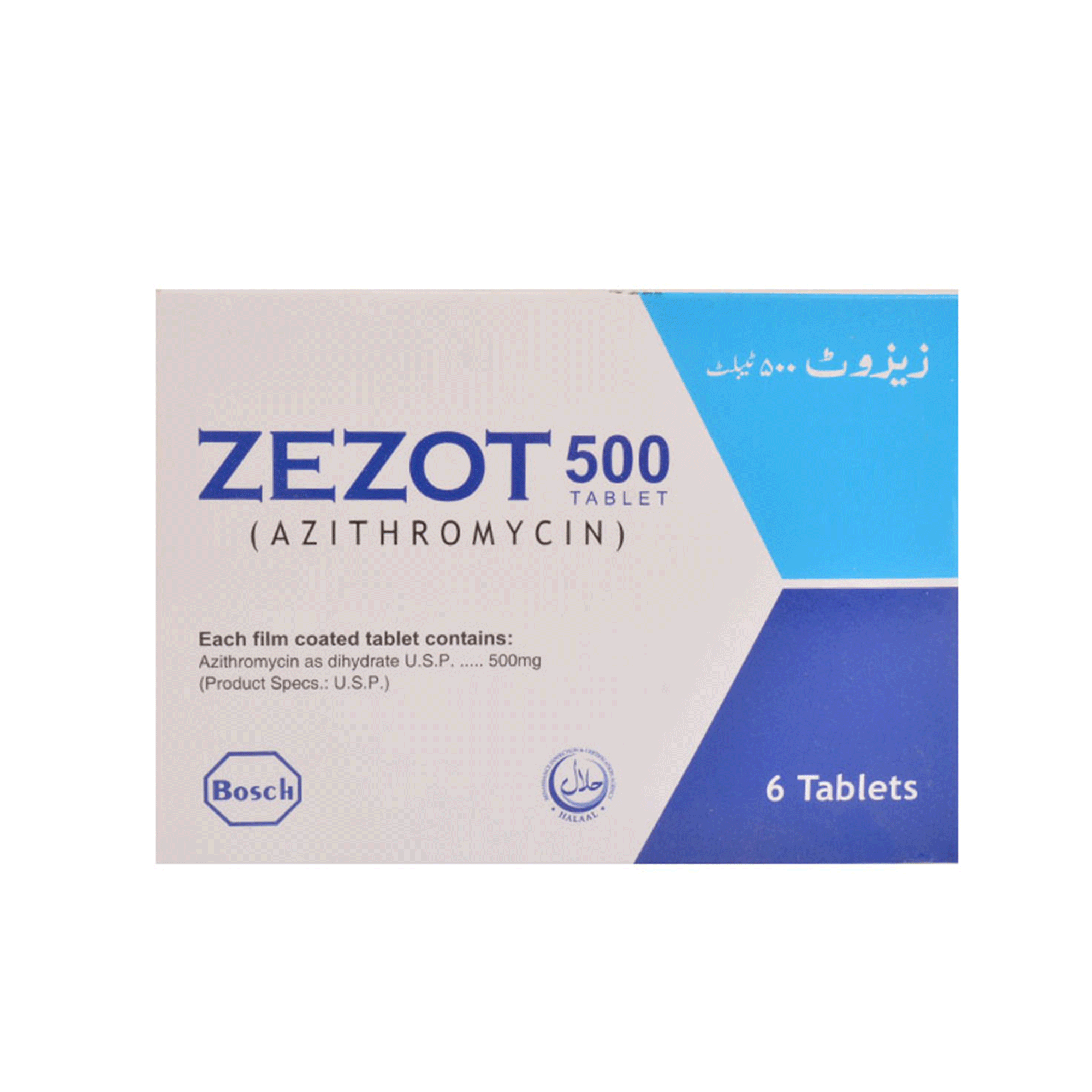 Zezot tablet 500 mg 6’s
