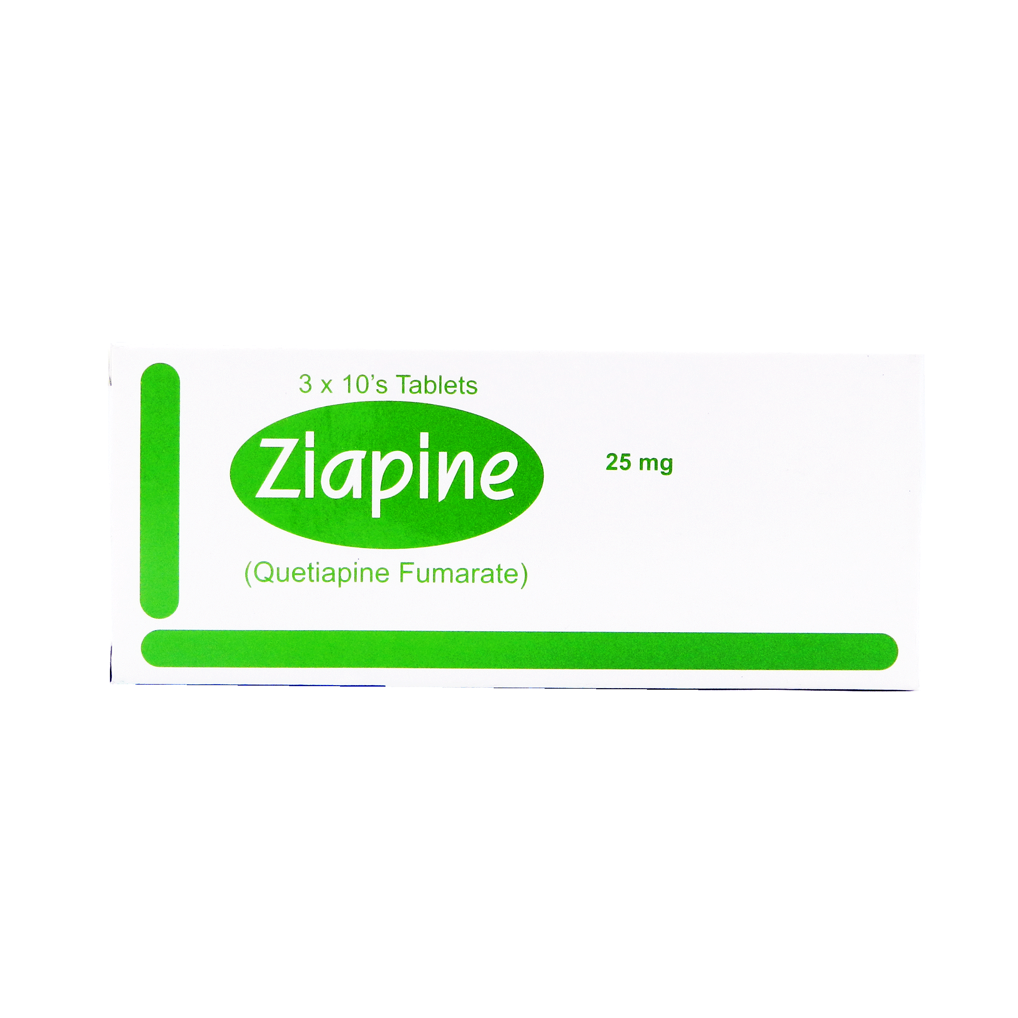 Ziapine tablet 25 mg 30’s