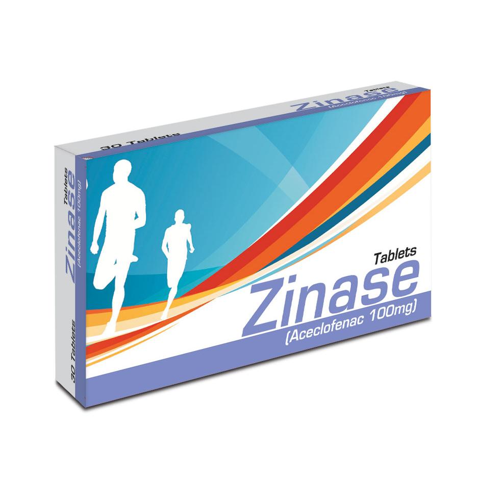 Zinase tablet 100 mg 30’s
