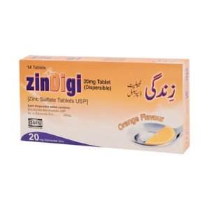 Zindigi tablet 20 mg 14’s