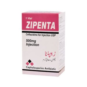 Zipenta Injection 500 mg 1 Vial