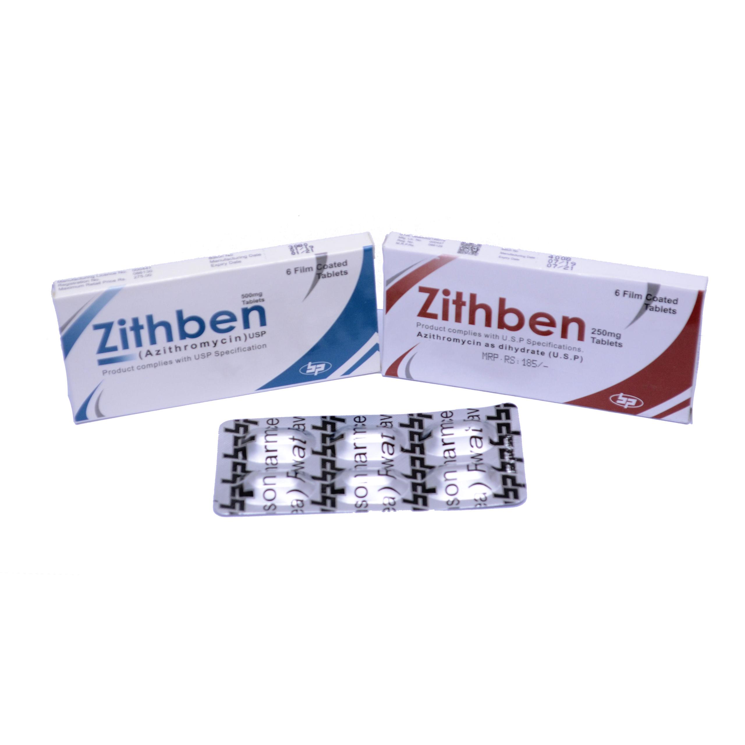 Zithben tablet 250 mg 6’s